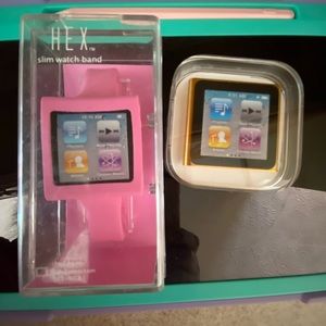 iPod Nano 6th Generation - 8GB - Orange in Color.